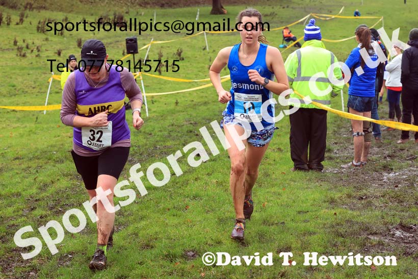 Womens Senior and Womens Masters 2023 NECAA Cross Country Relays, Thornley Hall Farm, Peterlee, County Durham. Photo: David T. Hewitson/Sports for All Pics